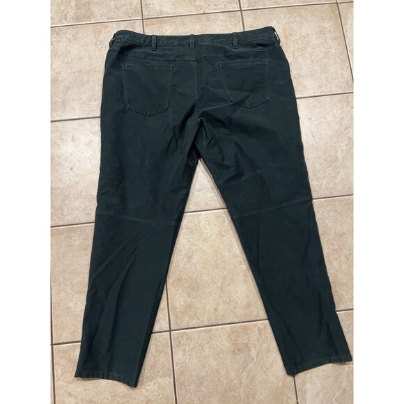 Lululemon Pants Mens 42x30 ABC Slim-Fit 5 Pocket Utilitech Rainforest Green Work - Picture 2 of 6